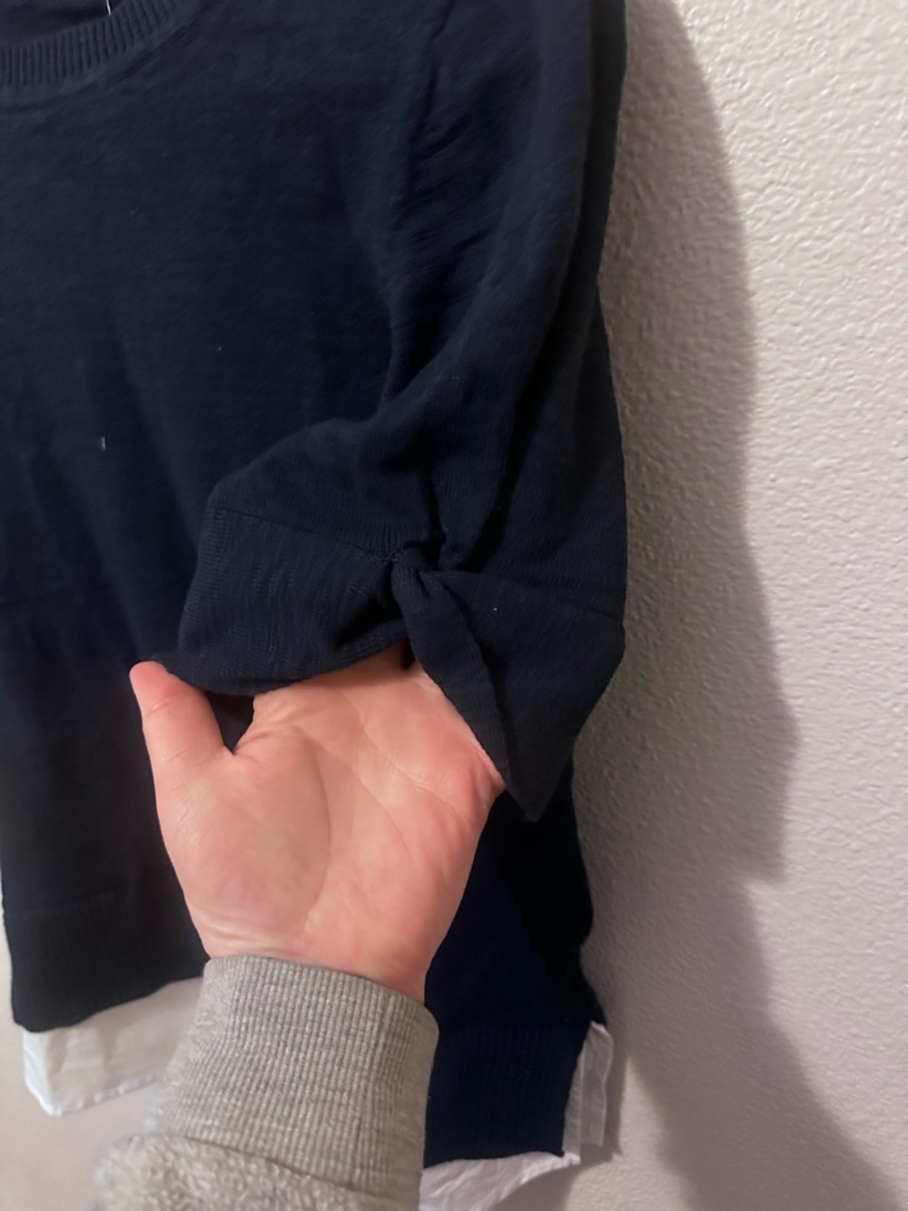 Design History Navy Crewneck Sweater - Picture 2 of 6